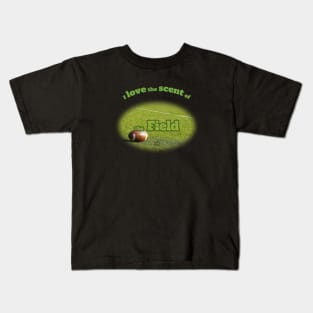 Football in the field Kids T-Shirt